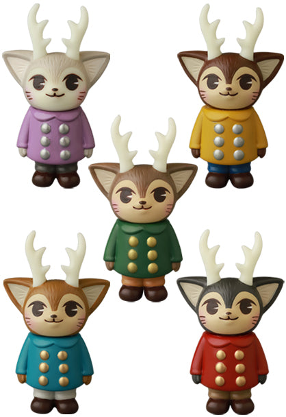 Medicom Toy VAG Vinyl Artist Gacha Gashapon Series 29 Kaori Hinata Morris The Cat Comic ver 5 2" Figure Set