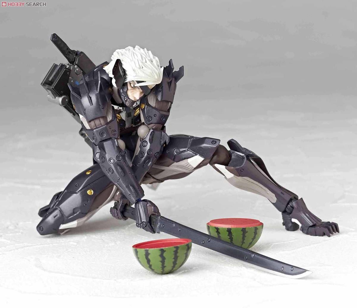 Kaiyodo Revoltech Yamaguchi 140 Metal Gear Rising Revengeance Raiden Action Figure