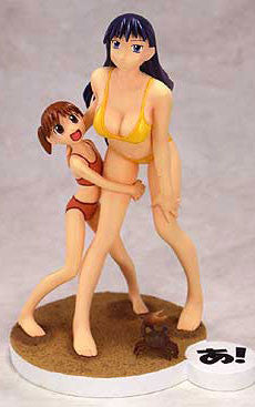 Toy's Works 1/8 Azumanga Daioh Statue Series Sakaki & Chiyo Bikini Swimsuit ver Pvc Figure