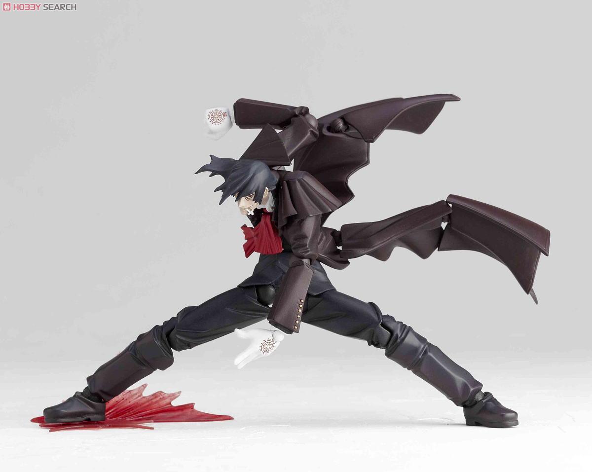 Kaiyodo Revoltech Yamaguchi 114 Hellsing Alucard Action Figure