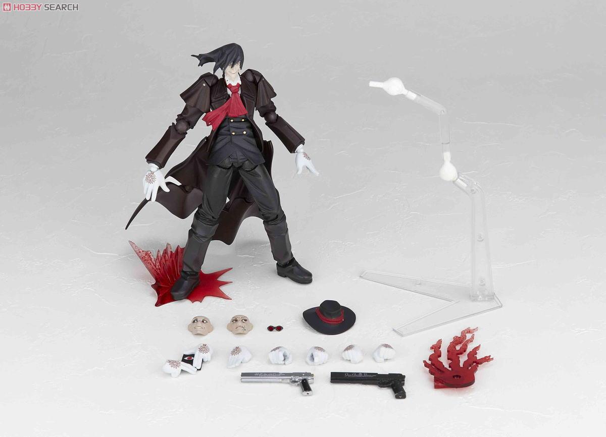 Kaiyodo Revoltech Yamaguchi 114 Hellsing Alucard Action Figure