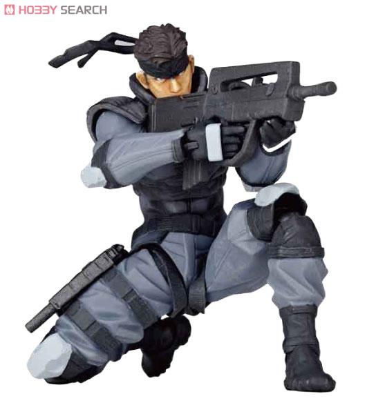 Kaiyodo Revoltech Micro Yamaguchi Revol Mini RM 001 Metal Gear Solid Snake Action Figure