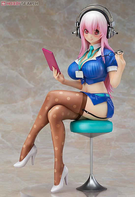 Wing 1/7 Nitro Super Sonico Office Lady OL ver PVC Figure