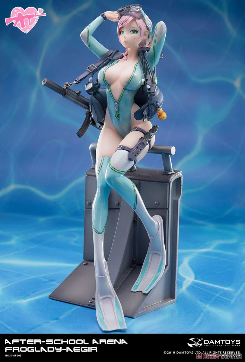 Dam Toy 1/7 After-School Arena Arena Third Shot All-Rounder Froglady Aegir PVC Figure