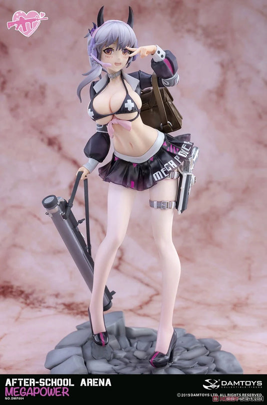 Dam Toy 1/7 After-School Arena Fourth Shot Mega Power PVC Figure
