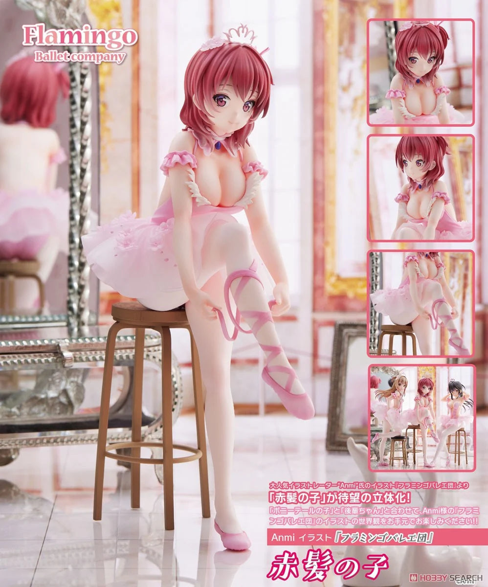 Union Creative Anmi Illustration Flamingo Ballet Company Akagami no Ko 9" PVC Figure