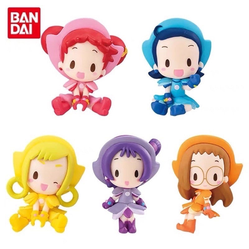 Bandai Hugcot Gashapon Magical Ojamajo Do Re Mi 5 Collection Figure Set