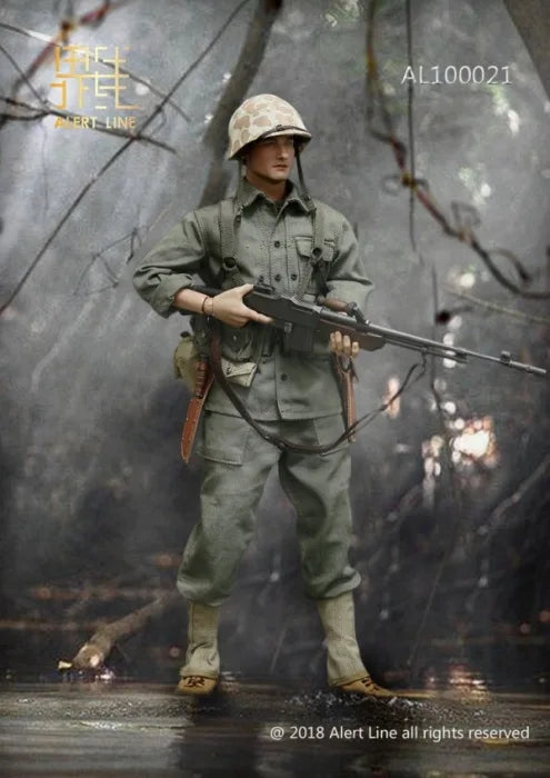 Alert Line 1/6 12" AL100021 WWII U.S. Marine Corps Action Figure