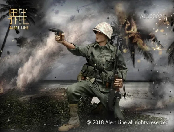 Alert Line 1/6 12" AL100021 WWII U.S. Marine Corps Action Figure