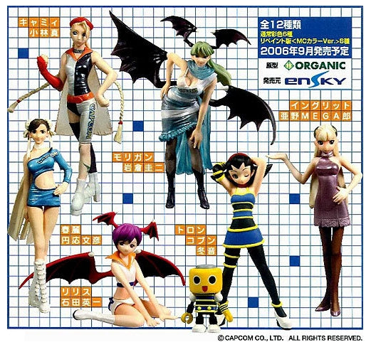 Organic Ensky Capcom Companion Characters Girl Collection 6 1P 6 2P 12 Figure Set