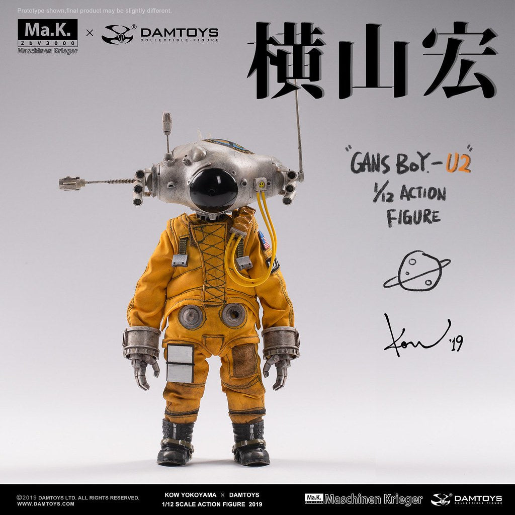 Damtoys 1/12 Coal Dog Gans Boy U-2 ver Action Figure