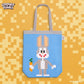 Looney Tunes Taiwan Poya Limited Pixel Art Style Bugs Bunny Tote Bag