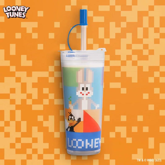 Looney Tunes Taiwan Poya Limited Pixel Art Style 720ml Cup