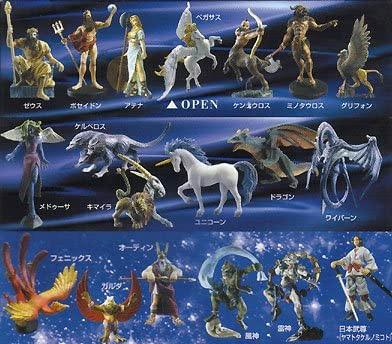 Volks Kabaya Mythology Of The World Part 1 19 Trading Collection Figure Set