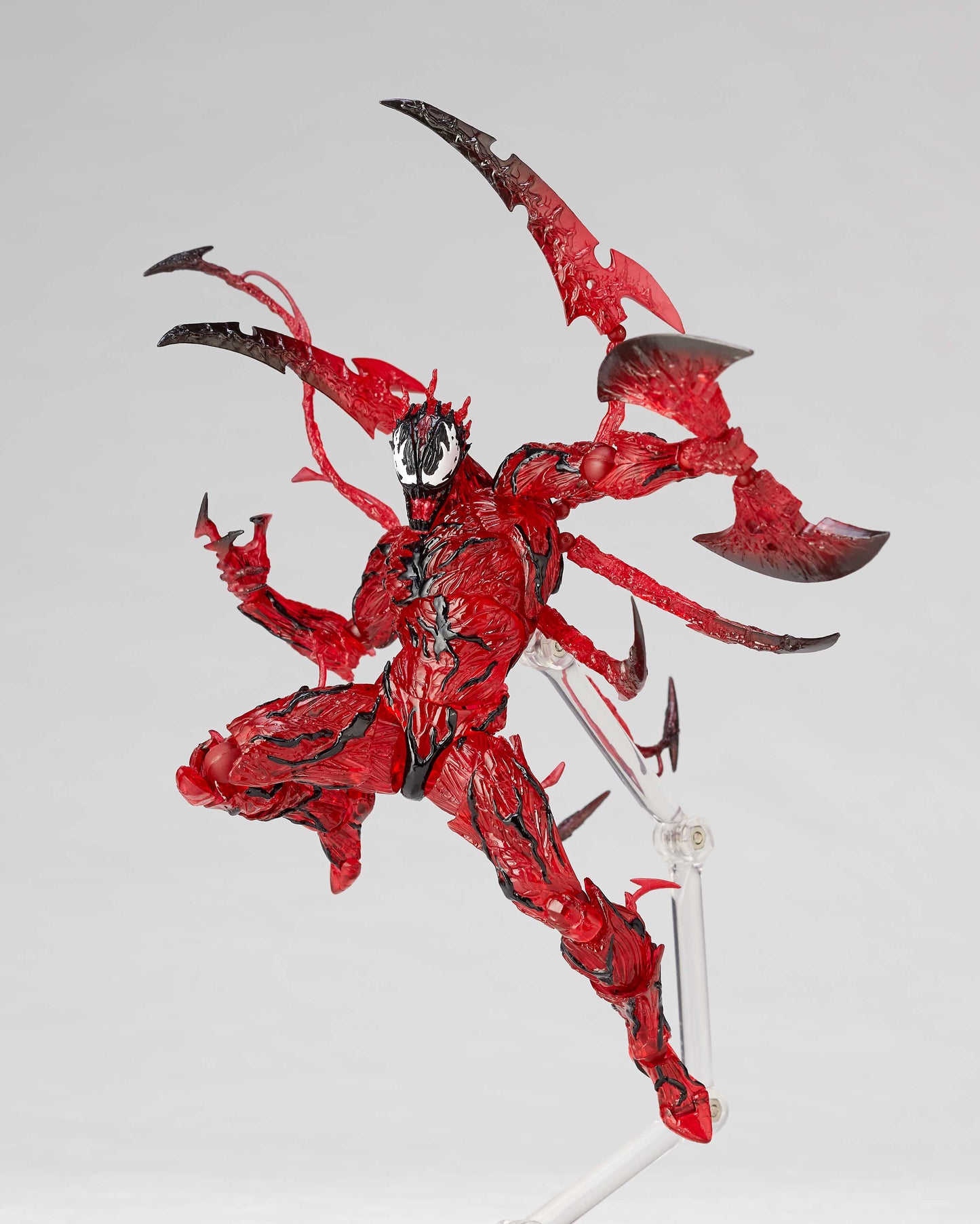 Kaiyodo Revoltech Amazing Yamaguchi 008EX Marvel Spider-Man Carnage Limited Edition Clear ver Action Figure