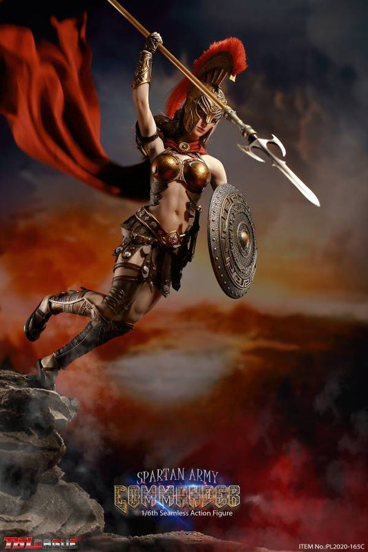 TBLeague Phicen 1/6 12" PL2020-165C Spartan Army Commander Golden ver Action Figure
