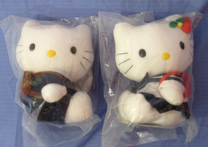 Mcdonalds 1999 Hello Kitty Dear Daniel Love McKitty School Uniform ver Plush Doll Figure