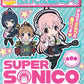 Toy's Works Chara Ani Niitengomu Super Sonico 6 Strap Trading Figure Set