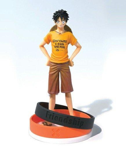 Bandai Super One Piece Styling x Beams The Sign of Friendship Monkey D Luffy Trading Figure Set
