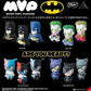 Medicom Toy 2017 MVP Micro Vinyl Pleasure DC Batman 12 Trading Figure Set