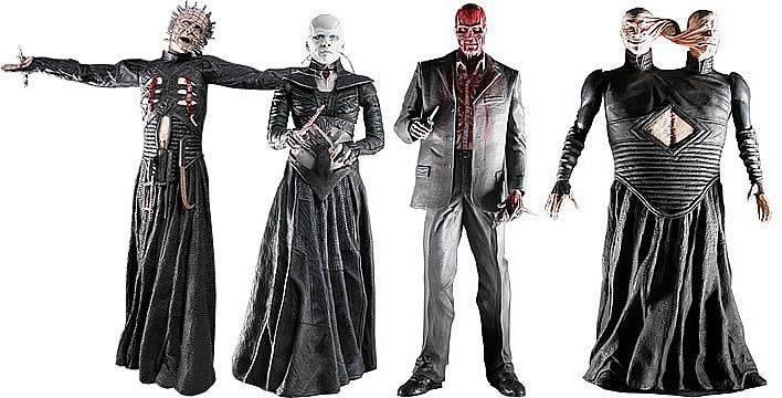 Reel Toys Neca Hellraiser Series Three 3 4 Trading Figure Set