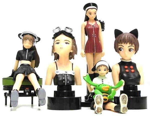 Alter Range Murata PSE Solid Collection Gashapon Ver 1.0 5 Color Figure Set