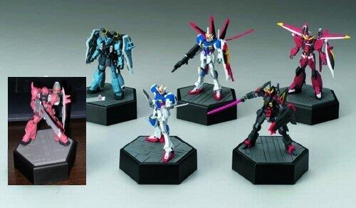 Seika Mobile Suit Gundam Seed Destiny Pencil Sharpener Collection 5+1 Secret 6 Trading Figure Set