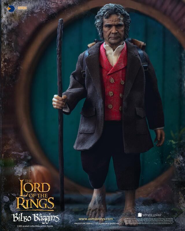 Asmus Toys 1/6 12" LOTR31 Heroes of Middle-Earth The Lord Of The Rings The Hobbit Bilbo Baggins Action Figure