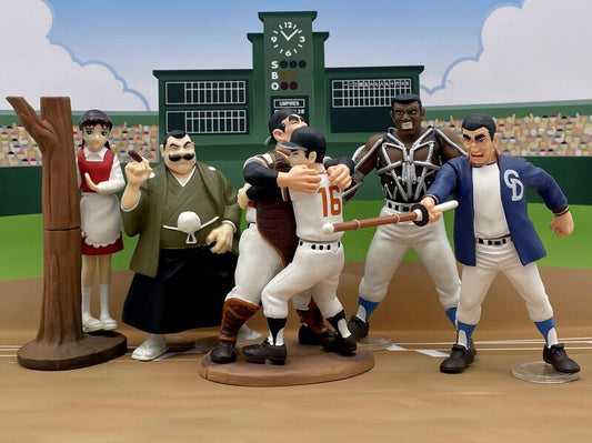 Yujin SR Series Fighting Collection Gashapon Star of the Giants Part 3 6 Figure Set