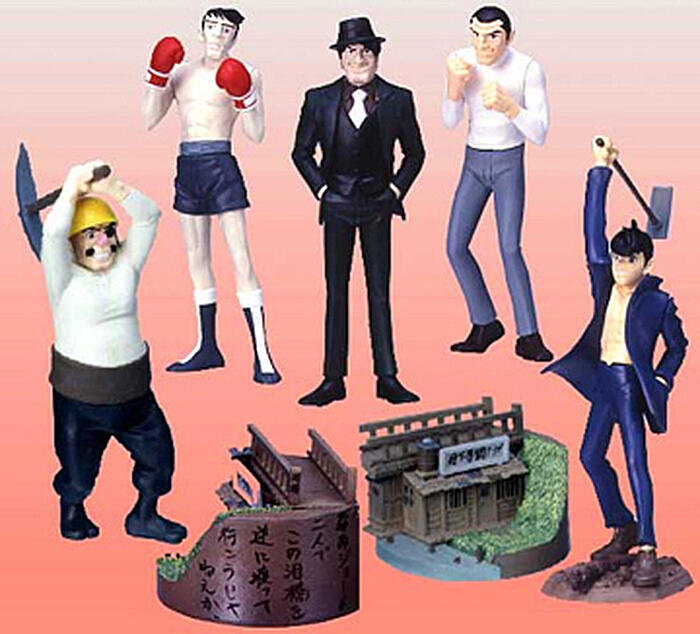 Yujin Tomorrow's Joe Ashita No Yabuki 2 Gashapon Part 3 6 Collection Figure Set