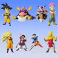 Bandai Dragon Ball Z DBZ Gashapon HG Part 7 7 Mini Trading Figure Set
