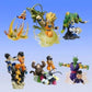 Bandai Dragon Ball Z DBZ Gashapon Imagination Part 9 6 Trading Collection Figure Set