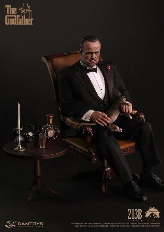 DamToys 1/6 12" DMS032 The Godfather Don Vito Corleone Marlon Brando Formal ver Action Figure