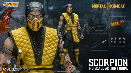 Storm Toys 1/6 Collectibles Mortal Kombat Scorpion Yellow ver Action Figure