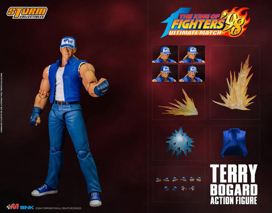 Storm Toys 1/12 Collectibles KOF The King of Fighters 98 UM Ultimate Match Terry Bogard Blue ver Action Figure