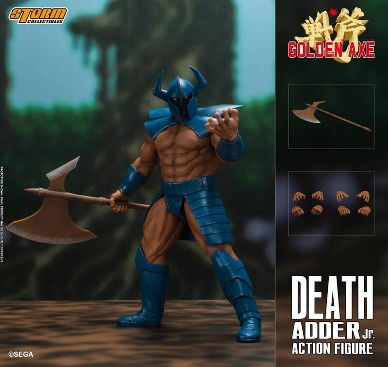 Storm Toys 1/12 Collectibles Golden Axe Death Adder Jr. Blue ver Action Figure