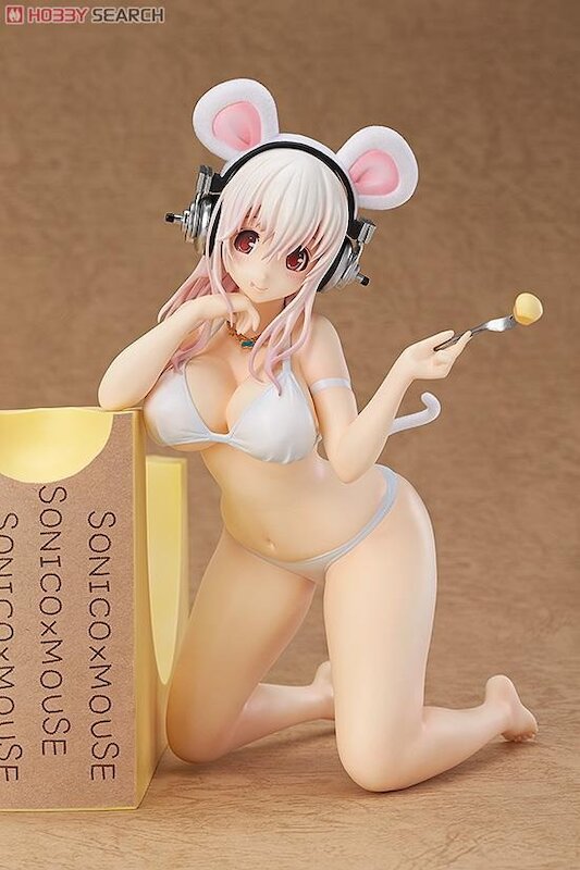 Wing 1/7 Nitro Super Sonico Mouse ver PVC Figure