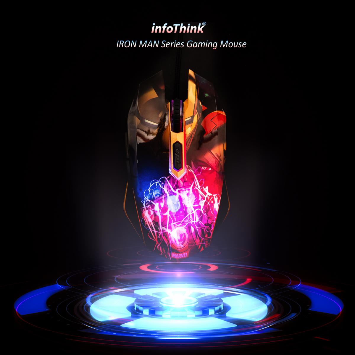 Infothink Marvel Iron Man ver USB Gaming Mouse – Lavits Figure