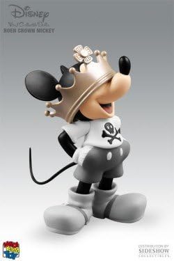 Medicom Toy VCD Vinyl Collectible Dolls Disney Roen Mickey Mouse Crown ver Trading Figure