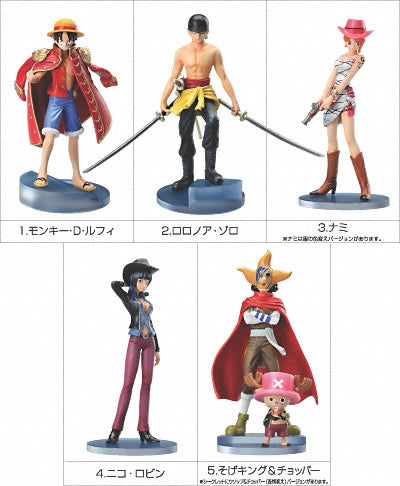 Bandai 2006 One Piece Styling 3 5 Trading Figure Set