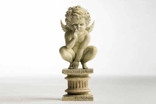 Echoes Gallery Cherub Stoned Angel 6" Figure