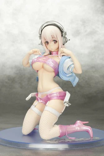 Orchid Seed 1/7 Nitro Super Sonico Bondage Candy Pink ver Pvc Figure