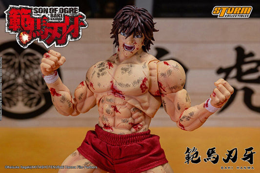 Storm Toys 1/12 Collectibles Baki Hanma Son of Orge Baki Hanma Blood ver Action Figure