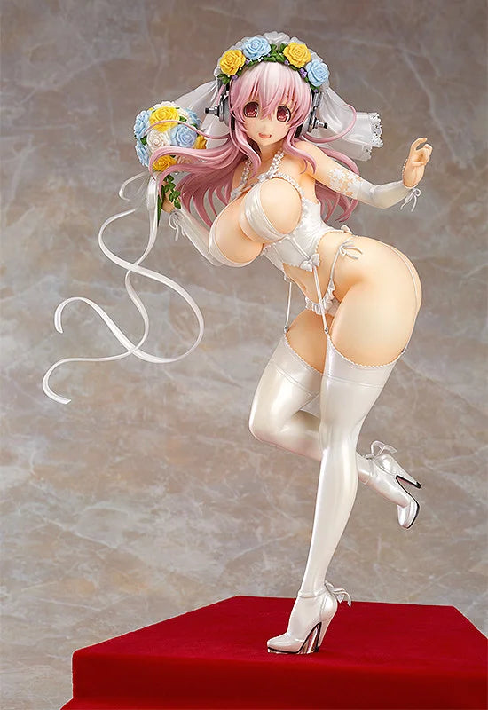 Good Smile 1/6 Nitro Super Sonico 10th Anniversary Wedding ver Pvc Figure