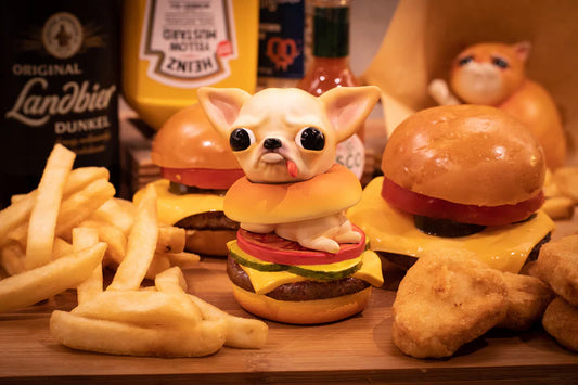 Bid Toys Kobuta Shokudou ChiCe Burger 4" Resin Figure