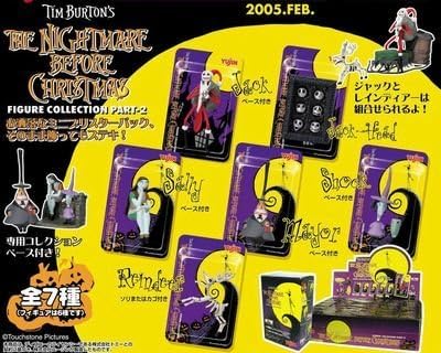 Yujin Disney Tim Burton The Nightmare Before Christmas Figure Collection Part 2 7 Trading Figure Set