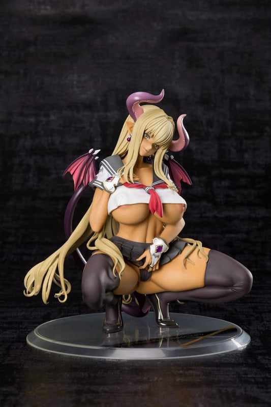Orchid Seed 1/6 Comic Aun Sailor Succubus Sapphire Poison Black ver Pvc Figure