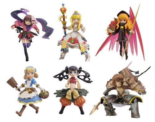 CM's Etrian Odyssey III The Drowned City 6 Trading Collection Figure Set