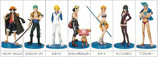 Bandai 2008 One Piece Styling Special 7 Trading Figure Set