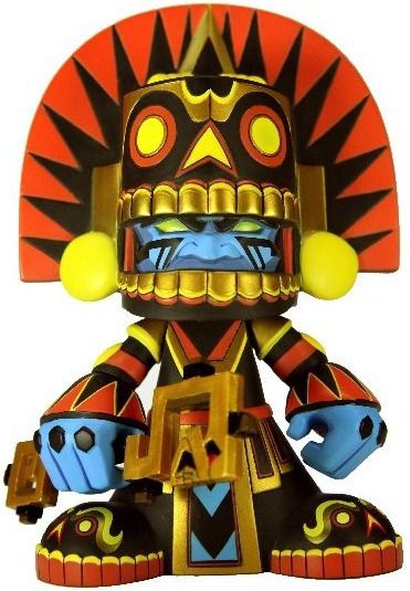 Immortal Studios 2010 Jesse Hernandez Mictlan Aztec God of the Dead Jungle Edit ver 6" Action Figure